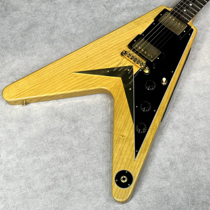 楽天市場】Gibson Custom Shop / 1958 Korina Flying V Reissue (Black 