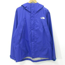 【中古】THE NORTH FACE｜ザノースフェイス マウンテンパーカー ドットショットジャケット ブルー サイズ：L【f092】