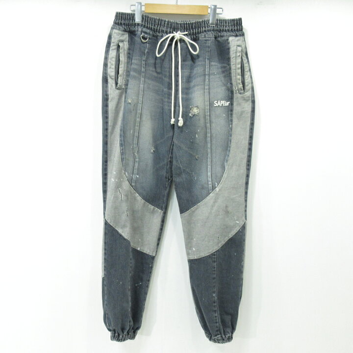 楽天市場】【中古】SAPEur｜サプール デニムパンツ トラックパンツ 