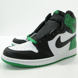 【中古】NIKE｜ナイキ スニーカー NIKE AIR JORDAN 1 RETRO HIGH OG DZ5485-031 グリーン×ブラック サイズ：27.0cm【f126】