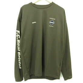 【中古】F.C.Real Bristol｜エフシーレアルブリストル ロングスリーブプラクティストップ ブラウン サイズ：L【f103】