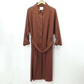 【中古】6(ROKU)｜ロク ステンカラーコート Adult Oriented Robes別注 ボルドー(WINE) サイズ：1【f110】