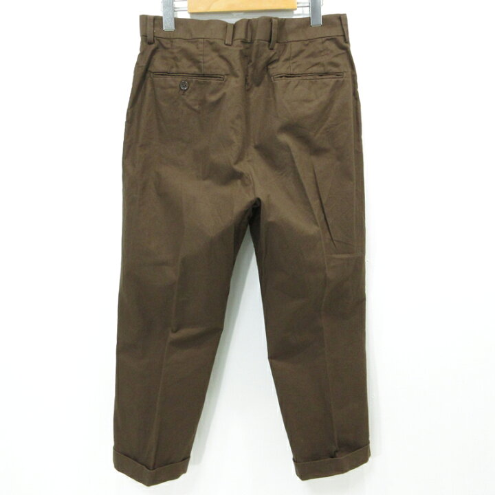 楽天市場】【中古】WACKO MARIA｜ワコマリア スラックス ブラウン 