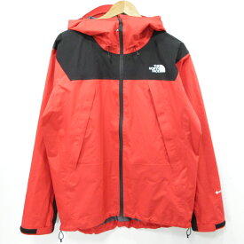 【中古】THE NORTH FACE｜ザ・ノース・フェイス クライムライト ジャケット レッド サイズ：L【f092】