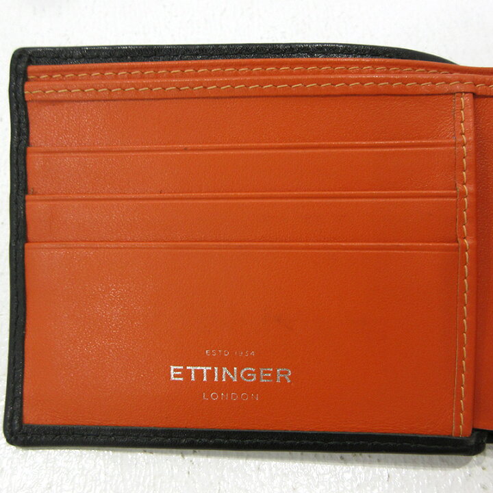 楽天市場】【中古】ETTINGER｜エッティンガー 二つ折り財布 ST141J 