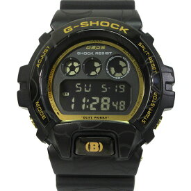 【中古】CASIO｜カシオ GM-6900BAPE A BATHING APE×G-SHOCK "BAPE 30TH ANNIVERSARY EXCLUSIVE MODEL" / コラボレーション デジタル クォーツ 腕時計 グレー系×ゴールド×ブラック【f131】