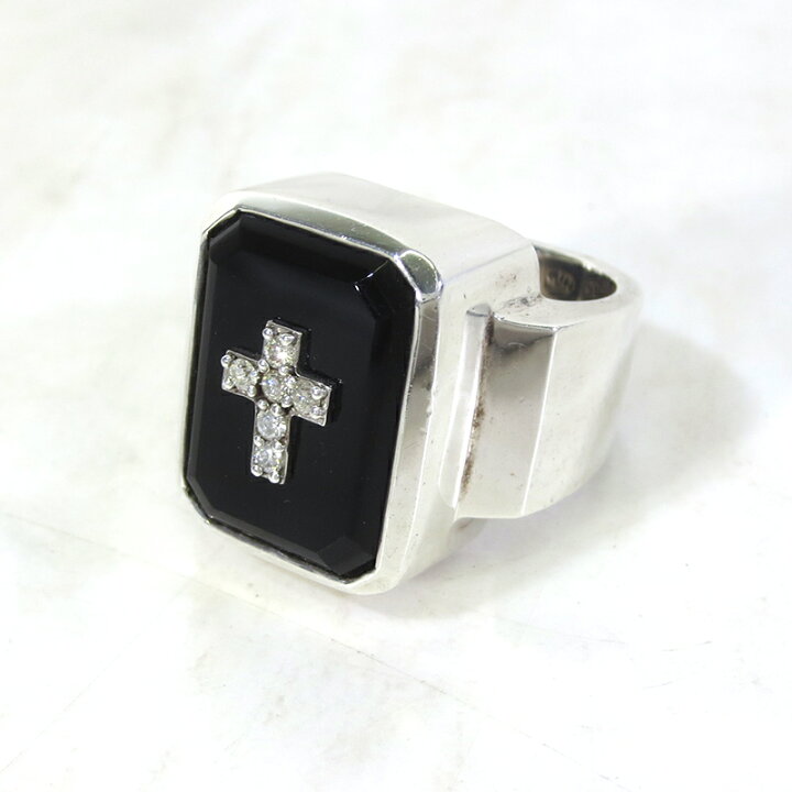楽天市場 中古 Justin Davis ジャスティンデイビス Srj100 Eminem Ring エミネムリング シルバー ブラック サイズ 16号 F134 お宝市番館