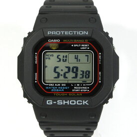 【中古】CASIO｜カシオ G-SHOCK GW-M5610U-1JF DIGITAL 5600 SERIES デジタル 電波ソーラー 腕時計 ブラックなど【f131】