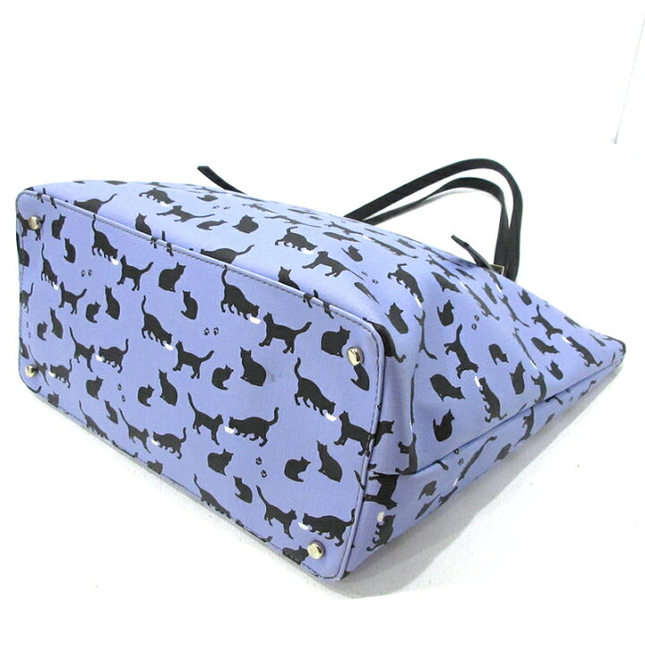 楽天市場】【中古】kate spade｜ケイト・スペード 猫柄 トートバッグ 