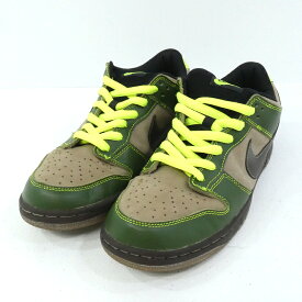 【値下げしました】【中古】NIKE｜ナイキ DUNK LOW PRO SB "JEDI" ダンク ロー プロ エスビー "ジェダイ" 304292-222 スニーカー カーキ×ブラウン サイズ：29.0cm【f126】