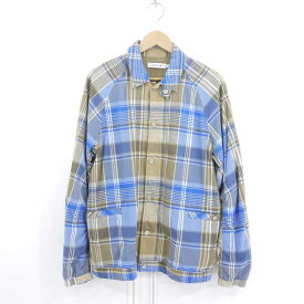 【中古】nonnative｜ノンネイティブ EDUCATOR JACKET R/P MADRAS PLAID　チェック ジャケット　NN-J3509 ブルー サイズ：1【f096】