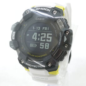 【中古】CASIO｜カシオ G-SHOCK G-SQUAD　GBD-H1000 SERIES　腕時計　デジタルソーラー GBD-H1000-1A7JR 文字盤：ブラック　ベルト：ホワイト【f131】