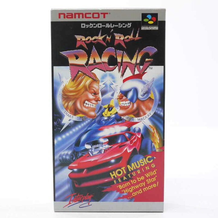 楽天市場】【中古】ロックンロールレーシングスーパーファミコンソフト 