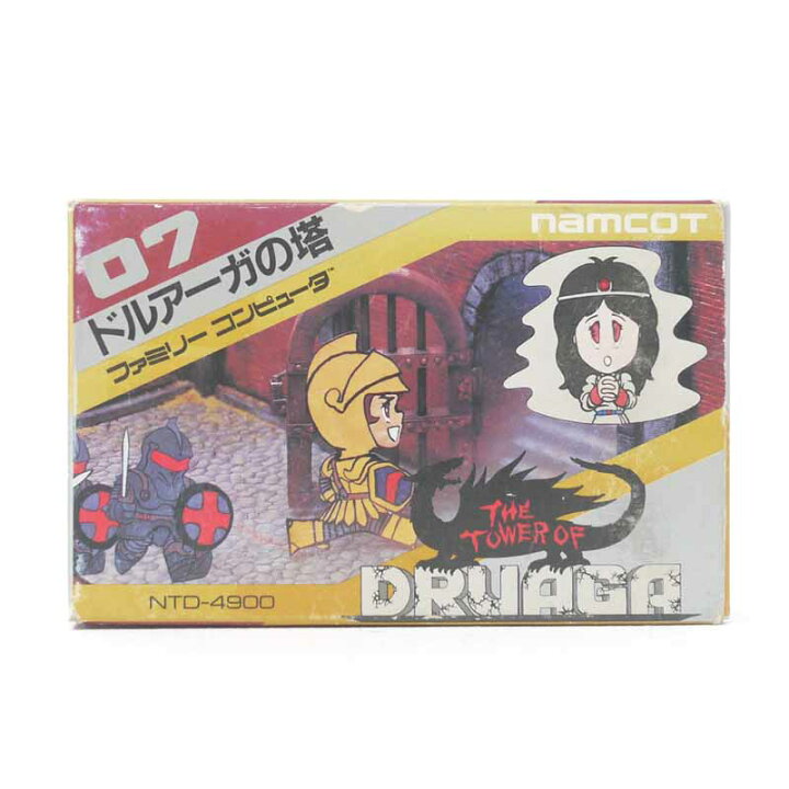 楽天市場】【中古】ドルアーガの塔ファミコンソフト【レトロ】【代金 
