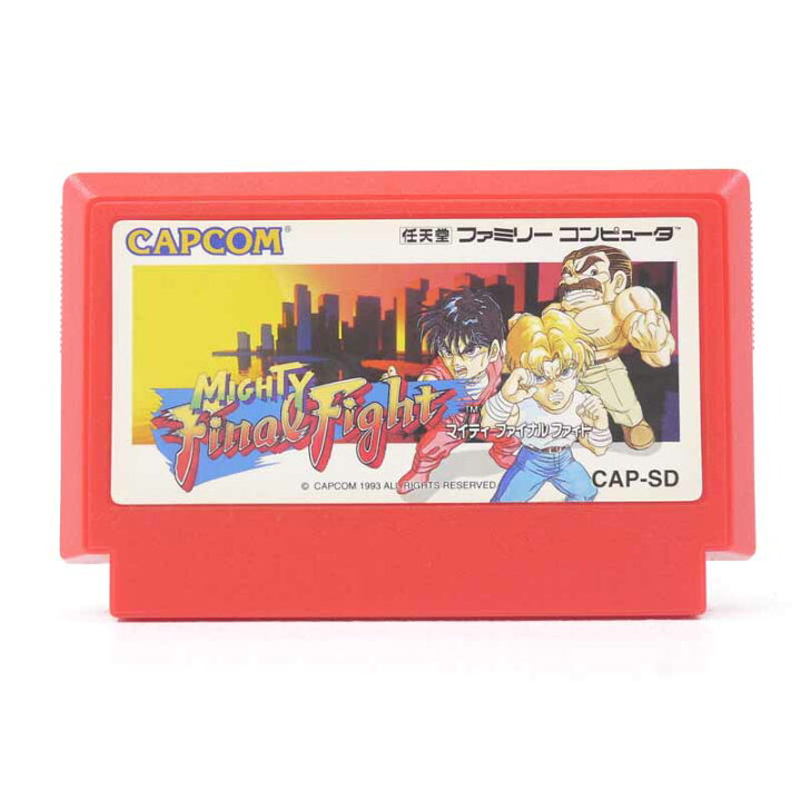 楽天市場】【中古】マイティファイナルファイトファミコンソフト 