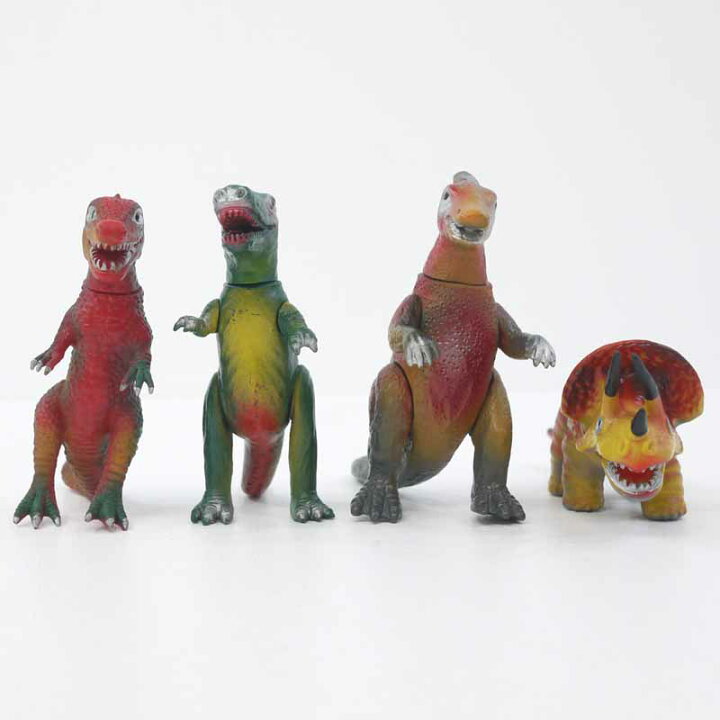楽天市場】【中古】大恐竜シリーズ 4体セットマルシン【レトロ 