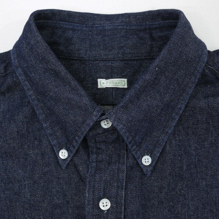 楽天市場】【中古】A.PRESSE｜ア プレッセ BD Denim Shirt ボタン 