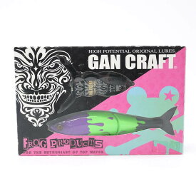 【中古】【フィッシング/釣り/釣具/ルアー】GAN CRAFT×FROG PRODUCTS/ガンクラフト×フロッグプロダクツ　JOINTED CLAW 178＆GAN DEENI ジョインテッドクロー178＆ガンディーニ コラボカラー コラボルアーセット