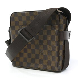 【中古】LOUIS VUITTON｜ルイ・ヴィトン ダミエ　オラフPM　ショルダーバッグ　N41442/MI0075 ブラウン【f122】