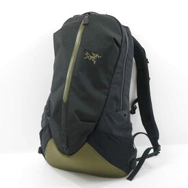 【中古】ARC’TERYX｜アークテリクス Arro22 アロー22　バックパック リュックサック ブラック×カーキ【f121】