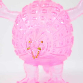 【中古】世紀のオイル怪獣 タッコング ピンククリア成型Ver.マルサン マルサンのソフビ怪獣シリーズ【レトロ】
