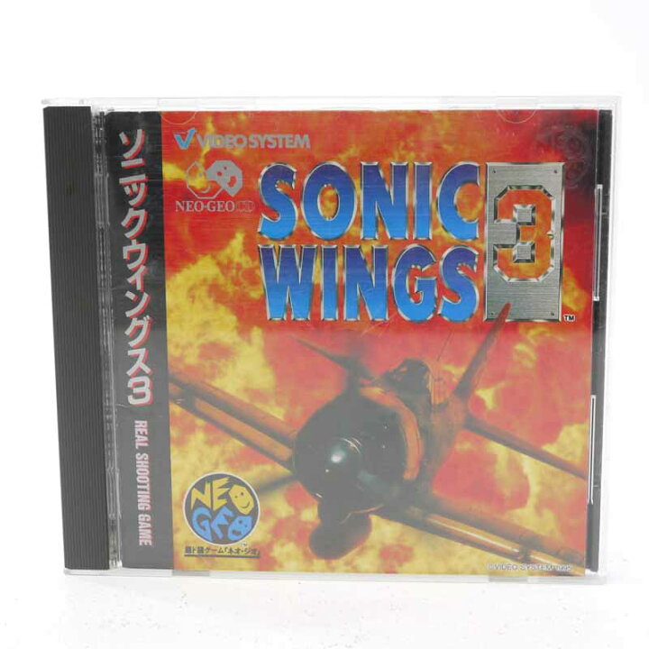 br>【中古】<br>ソニックウイングス3<br>ネオジオ CDソフト<br 