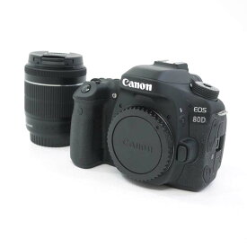 【中古】Canon/キャノン　EOS　80D　レンズキット　一眼レフ　【家電】【動作確認済み】