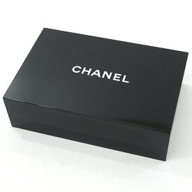 【中古】CHANEL｜シャネル 鏡付き小物入れ　箱　ケース ブラック サイズ：-【f135】