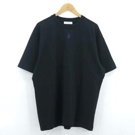 【中古】JW Anderson｜ジェイ ダブリュー アンダーソン フィン 半袖Tシャツ ブラック サイズ：M【f108】