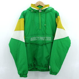 【中古】WACKO MARIA×STARTER｜ワコマリア×スターター TRACK JACKET　トラックジャケット　プルオーバージャケット　中綿ジャケット　STARTER-WM-TJ01 グリーン サイズ：M【f096】