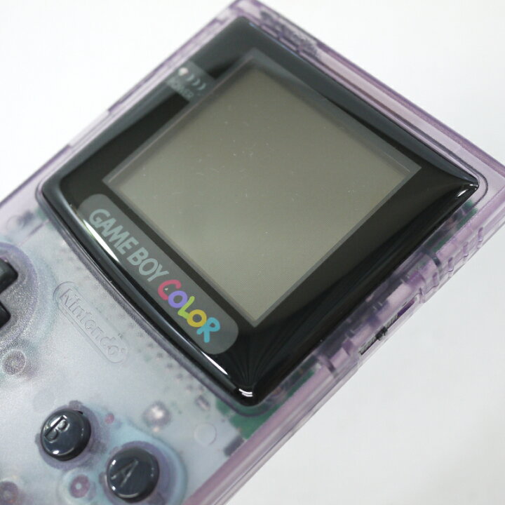 楽天市場】【中古】GAME BOY COLOR ゲームボーイカラー クリアパープル 