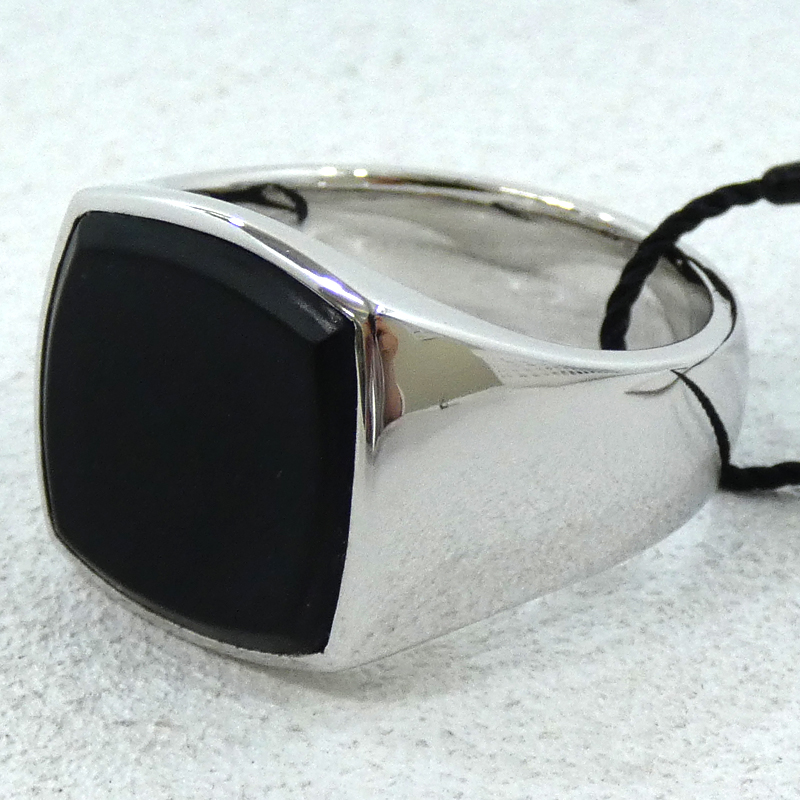 新しいコレクション 【】TOMWOOD｜トムウッド Cushion Black Onyx Ring M クッションブラックオニキスリング リング 指輪  R74HP-MBO01 ブラック×シルバー サイズ：60(#18)【f134】:のオシャレな -health-plus.org.il