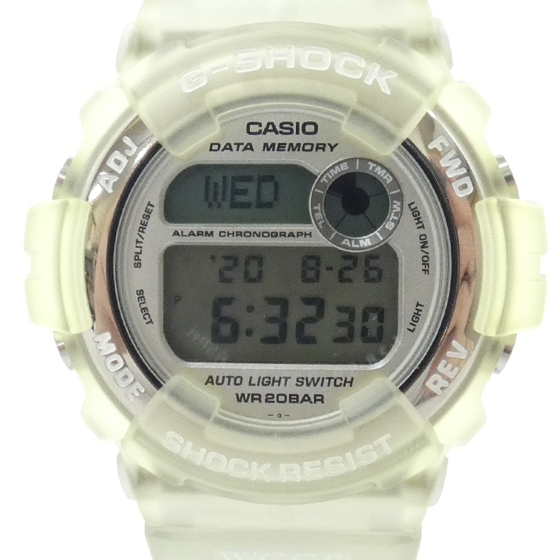 【中古】CASIO｜カシオ 腕時計 G-SHOCK Gショック　DW-9600WC-7T　W.C.C.Sモデル クリア【f131】 | お宝市番館