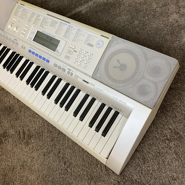 楽天市場】CASIO/LK-205【used/ユーズド】【楽器/ｷｰﾎﾞｰﾄﾞ/光ナヴィ 