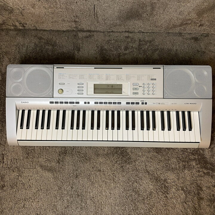 楽天市場】CASIO/CTK-4000【used/ユーズド】【楽器/ｷｰﾎﾞｰﾄﾞ/61鍵盤 