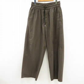 【中古】ANCELLM｜アンセム DYED EASY SLACKS/ダイド イージースラックス イージーパンツ グレー サイズ：2【f107】