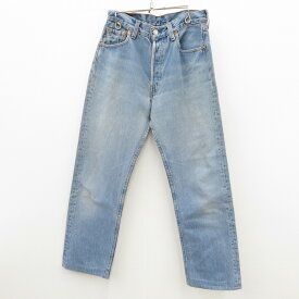 【中古】Levis｜リーバイス デニムパンツ 90’s 501 デニムパンツ ブルー サイズ：【f107】