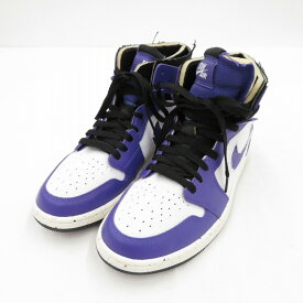 【中古】NIKE｜ナイキ Air Jordan 1 High Zoom Comfort "Purple/White/Black"/エアジョーダン1 ハイ ズーム コンフォート "パープル/ホワイト/ブラック" CT0978-501 スニーカー パープル サイズ：27cm【f126】