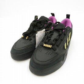 【中古】adidas｜アディダス ×遊戯王 ADI2000 "YUGI’S WORLD"/×遊戯王 ADI2000 "遊戯ワールド" H06442 スニーカー ブラック サイズ：28cm【f126】