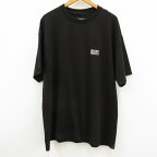 【中古】WACKO MARIA｜ワコマリア ×TIM LEHI CREW NECK T-SHIRT/×ティムリーヒー クルーネック Tシャツ 23FW-WMT-TEE01 Tシャツ半袖 ブラック サイズ：XXL / ドメス【f104】