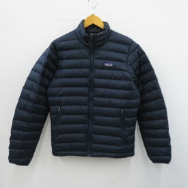 【中古】Patagonia｜パタゴニア DAWN SWEATER　ダウンセーター　ダウンジャケット　STY84674 ネイビー サイズ：S / アウトドア【f092】