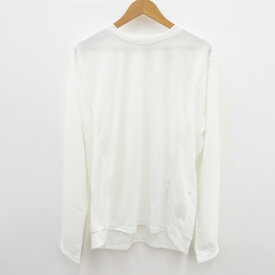 【中古】GOLDWIN｜ゴールドウイン L/S T-shirt Tシャツ 長袖 ホワイト サイズ：L / アウトドア【f100】