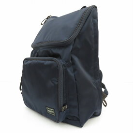 【中古】PORTER｜ポーター PLAN/プラン リュックサック　728-08703 ネイビー【f121】