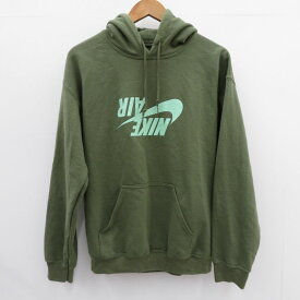 【中古】NIKE×Travis Scott｜ナイキ×トラヴィス・スコット Jordan Cactus Jack Highest Hoodie　プルオーバーパーカー カーキ系 サイズ：L / ストリート【f103】