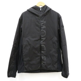 【中古】MONCLER｜モンクレール ICHIRO　ナイロンジャケット　21年モデル ブラック サイズ：3【f108】