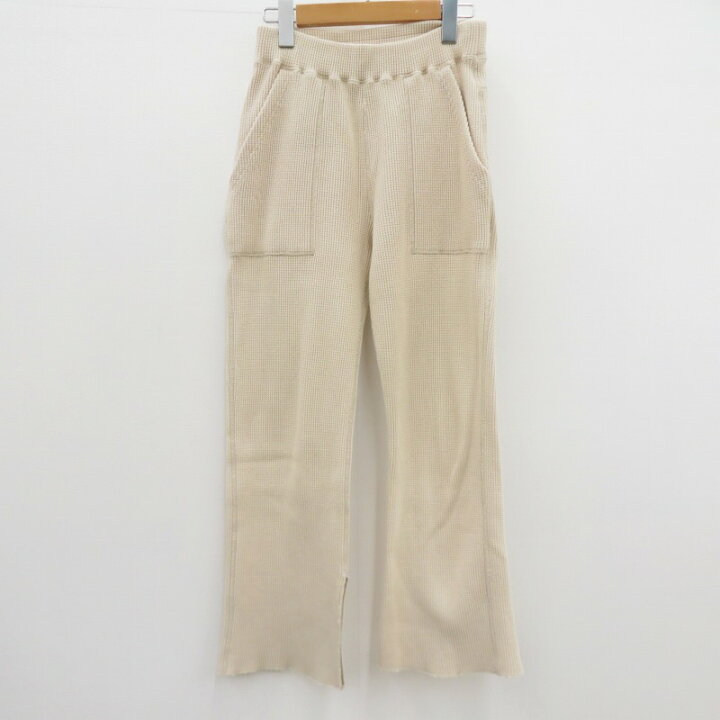 楽天市場】【中古】PHEENY｜フィーニー Big waffle slit pants/ビッグ  