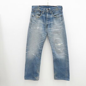 【中古】Levi's｜リーバイス デニム パンツ ジーンズ 47501 赤耳 ブルー サイズ：W32【f107】