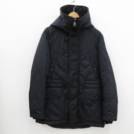 【中古】MONCLER｜モンクレール DIRK GIUBBOTTO ディルク ダウン コート ジャケット ネイビー サイズ：1【f108】