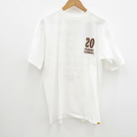 【中古】STANDARD CALIFORNIA｜スタンダード カリフォルニア SD 20th Anniversary Logo T 20周年 アニバーサリーロゴ Tシャツ 半袖 ホワイト サイズ：L / アメカジ【f101】