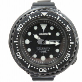 【中古】SEIKO｜セイコー PROSPEX プロスペックス マリンマスター プロフェッショナル アナログ 腕時計 ブラック【f131】